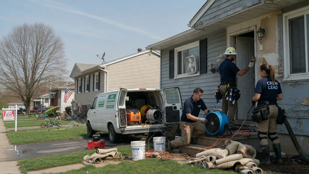 Flood Cleanup in Pryor, OK near me