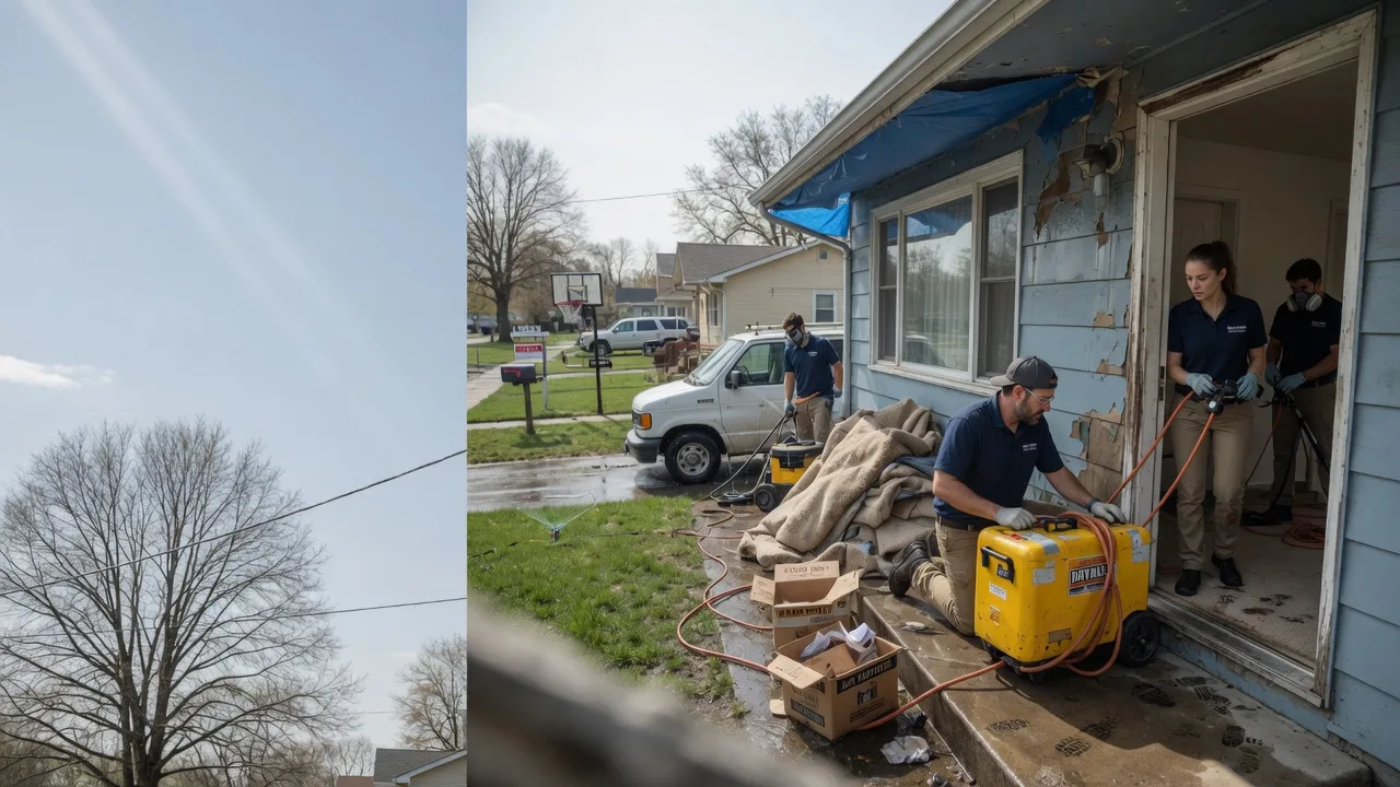 Basement Flood Cleanup in Pryor, OK near me